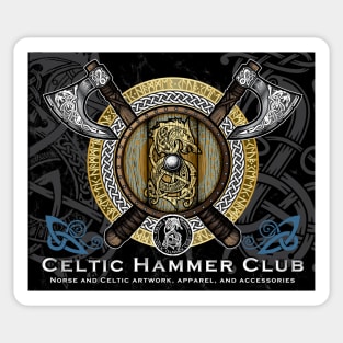 Celtic Hammer Club Banner Sticker